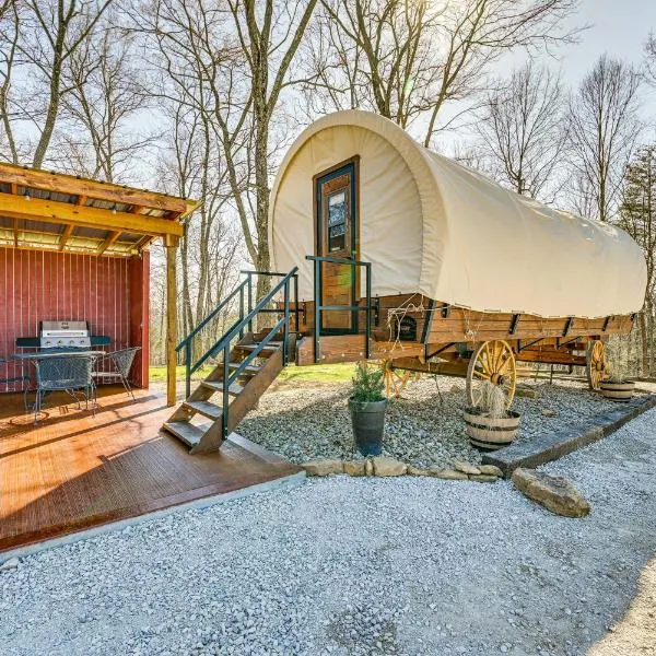 Ultimate Covered Wagon Pioneers Paradise, hotel v destinaci Brownsville