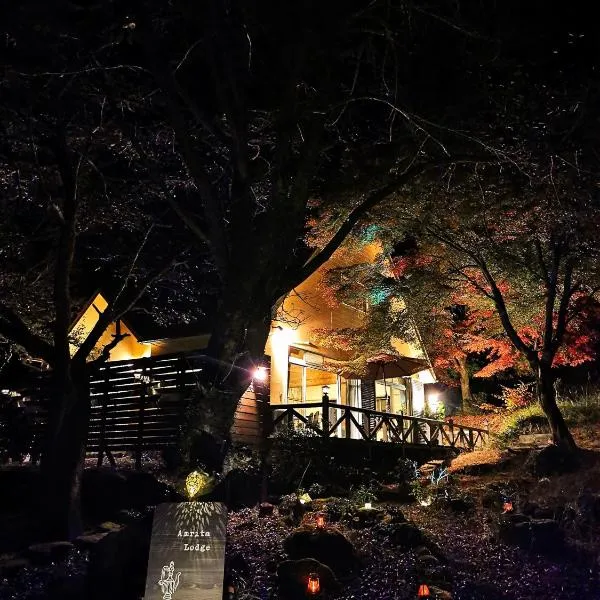 星空に包まれる 森の隠れ家　Amrita Lodge ~stay & retreat~, ξενοδοχείο σε Kirishima