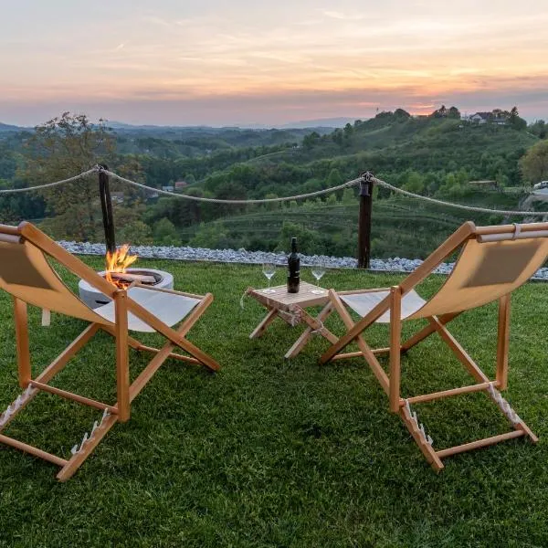 Hill Cottage Haloze, хотел в Gruškovec