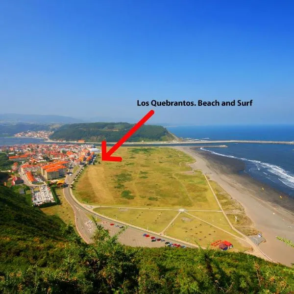 Playa Los Quebrantos. Beach and Surf. PRIMERA LÍNEA、La Arenaのホテル