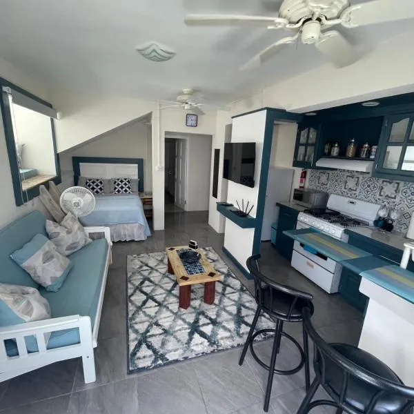 Scarlett Studios 2 - US Embassy Appt 7 mins drive-Lloyd Erskine Sandiford Centre & Ross Uni 5 mins drive - Only the 1 night package includes Airport and Embassy roundtrip, hotel v destinaci Bridgetown