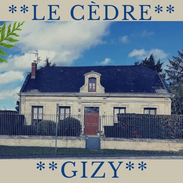 Le Cèdre, hôtel à Gizy