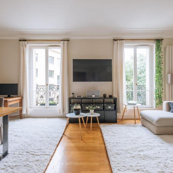 Amazing & luminous 3bd for 6p at Luxembourg Garden
