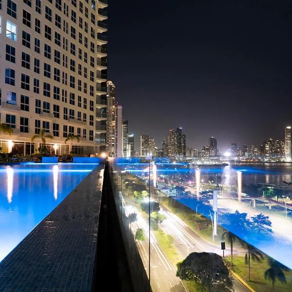 private ocean view studio apartment, hótel í Panamaborg