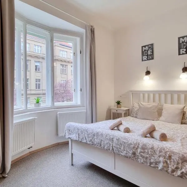 Finnem Rentals Zíkova, hotel in Prague
