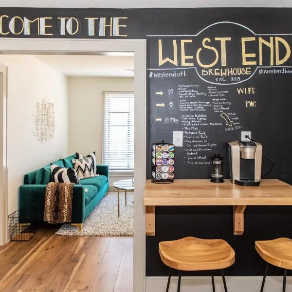 Modern 2BR Stay In Historic West End Near Downtown, Hotel in Atlanta
