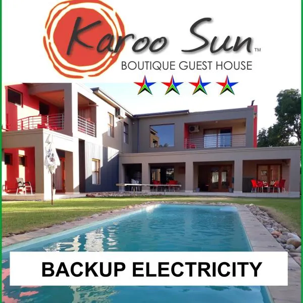 Karoo Sun Guest House, hótel í Oudtshoorn
