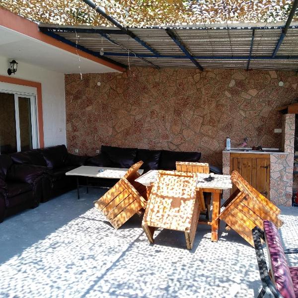 2 bedrooms appartement with sea view enclosed garden and wifi at Ulcinj 1 km away from the beach