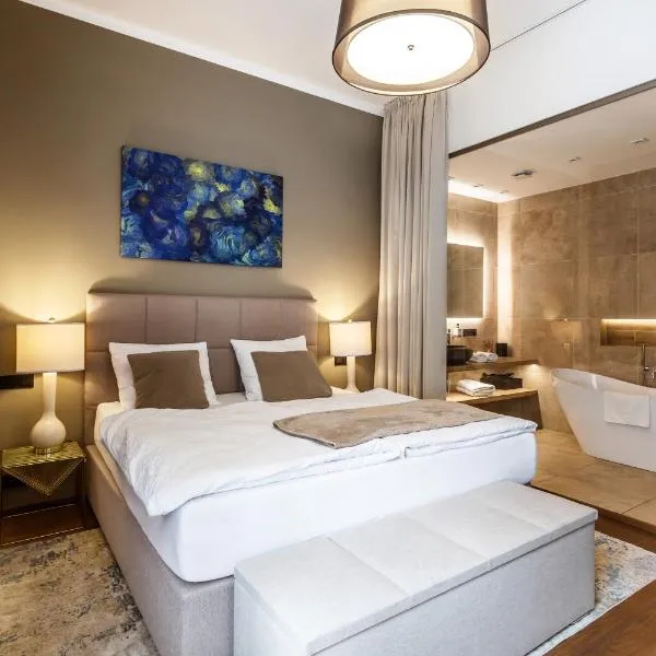 Luxury Prague Riverside Apartment, hotel v Praze