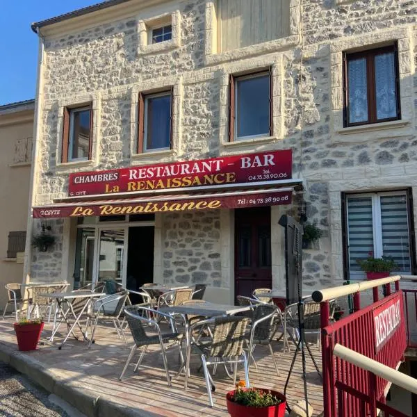 Hôtel Restaurant La Renaissance, хотел в Saint-Cirgues-en-Montagne
