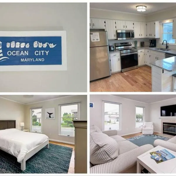 Charming Family Home 7 mins to Beach Dog Friendly，位于大洋城的酒店