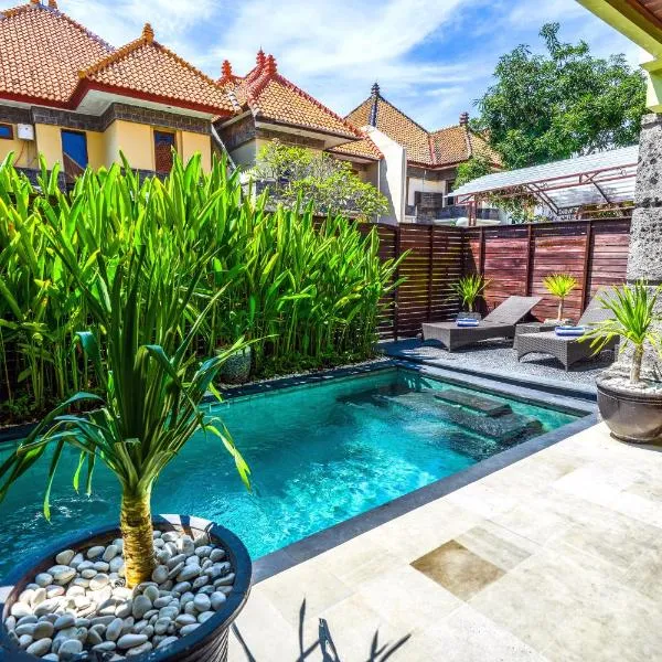 de CINTA Villa - KUTA - 5 bedrooms - Heart of Kuta, hotel in Kuta