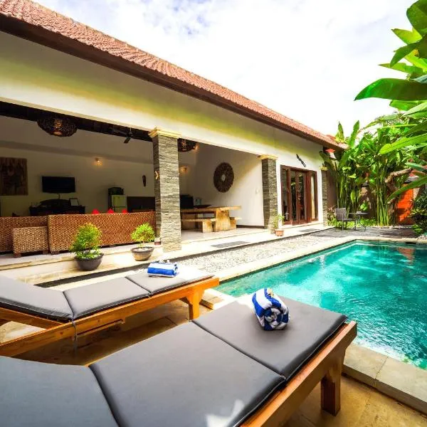 Villa CRIS - Heart of LEGIAN 3 Bedrooms, 3 Bathrooms，位于勒吉安的酒店