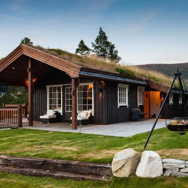 Luxury cabin in the mountains with all facileties, hotel in Sønstebø