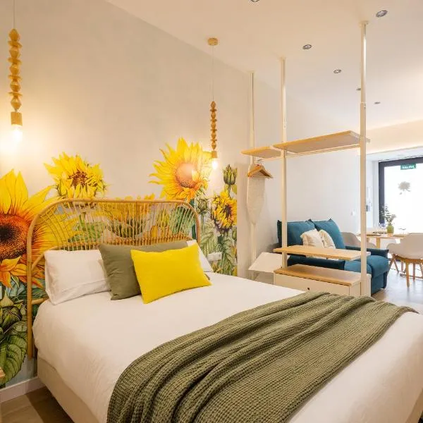 Viesnīca FLORIT FLATS - The Turia Park Lofts - 4 Guests- AC & WiFi - Near City Centre Valensijā