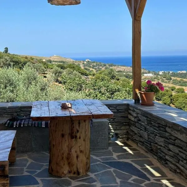 Richie's Sea View Romantic Residences, hotel en Andros