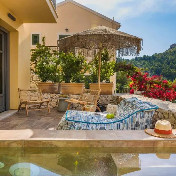 Chromata Assos Villas Kefalonia, hotel in Asos