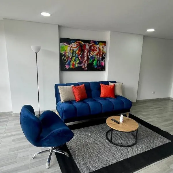 Luxury Corferias-USA Embassy & Airport Condominium, hotel in Bogotá