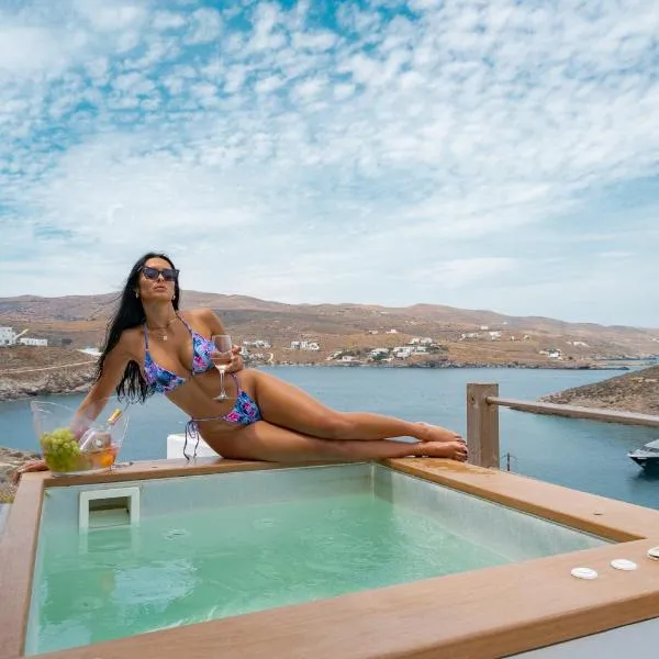Suite Agia Irene Kythnos, hotell sihtkohas Kakóvolon