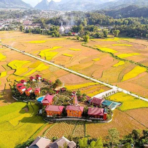 Love hill than Uyên, hótel í Bản Kiem