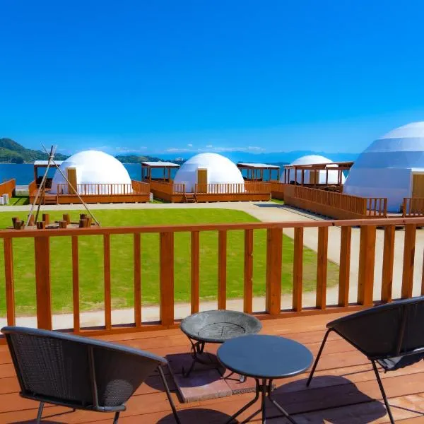 GLAMPDOME SETOUCHI-SHIMANAMI、尾道市のホテル
