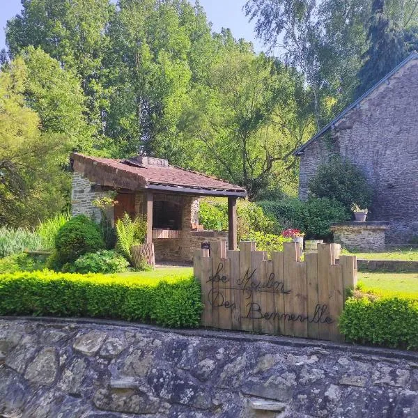 Le Moulin de Benneville chambres d'hôtes, petit déjeuner compris, Hotel in Cahagnes
