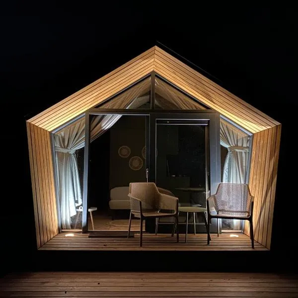 Natuurhuisjes Lust en Last, hotel v destinaci Sommelsdijk