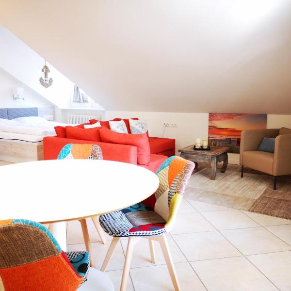 Dünenpark Binz - Komfortplus 1-Raum-Ferienwohnung mit Balkon im Dachgeschoss 149