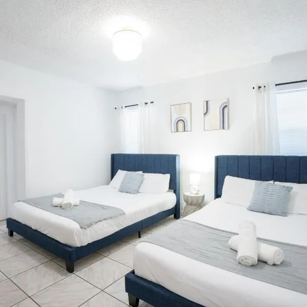 Modern 3-Bedroom in the Heart of Wynwood Art District，位于迈阿密的酒店