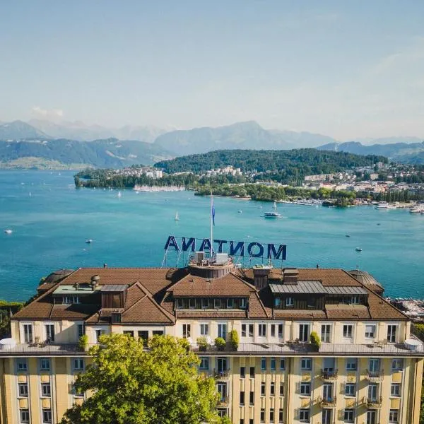 Art Deco Hotel Montana Luzern, hotel i Luzern