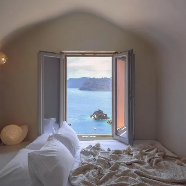 Oia Waves Cave Houses，伊亞的飯店