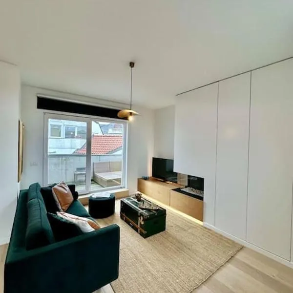 Sunny apartment @theater area, hotel v Antverpách