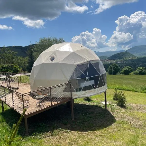 Masseria Monte Pizzi Glamping Dome, hotel en Cerreto