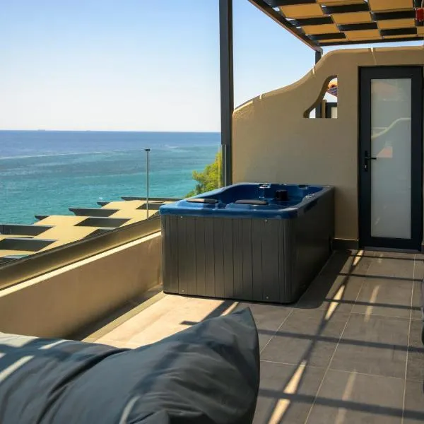 Olive Green Studios and Apartments, hotel in Plomarion