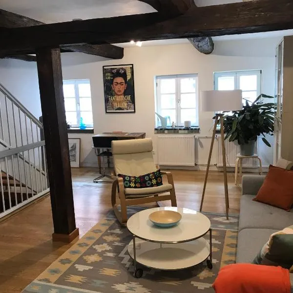 Charmantes Fachwerkhaus in der Innenstadt, hotell sihtkohas Minden