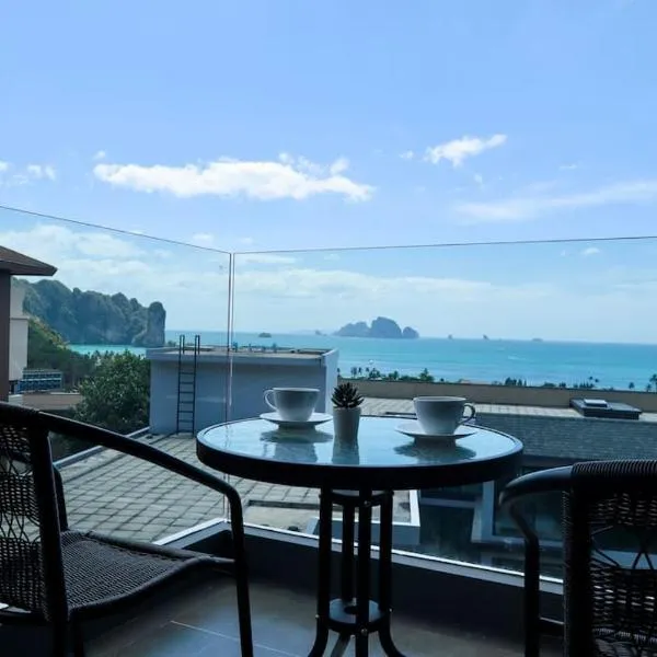 A401-Silk Condo Aonang, Sea view - 5 mins to beach, ξενοδοχείο στο Κράμπι