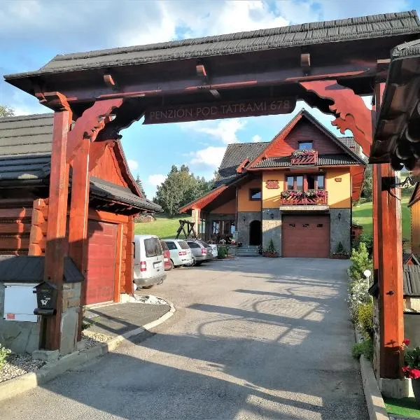 Penzion pod Tatrami, hotel in Ždiar