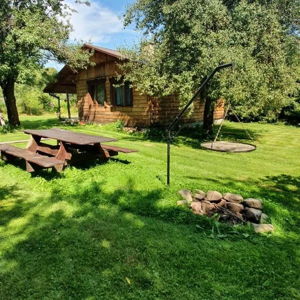 Bieszczady Domki w Dolinie Sanu, hotell sihtkohas Zatwarnica