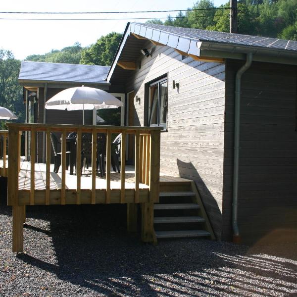 Scenic chalet in Vieuxville with terrace