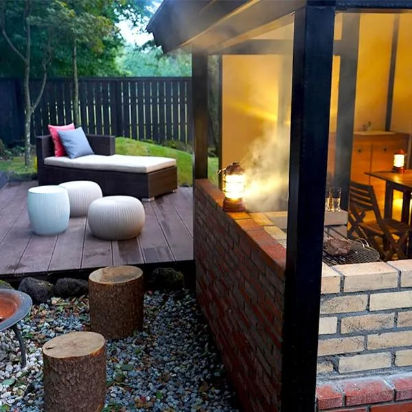 HANZ OUTDOOR RESORT -formerly GLAMPING VILLA HANZ KAWAGUCHIKO，位于富士河口湖的酒店