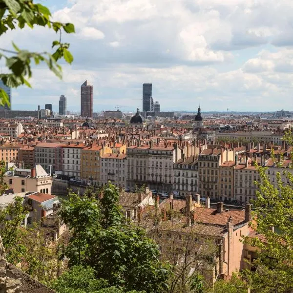 Les jardins du Gourguillon, hôtel à Lyon