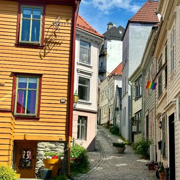 Knøsesmauet Apartment、ベルゲンのホテル