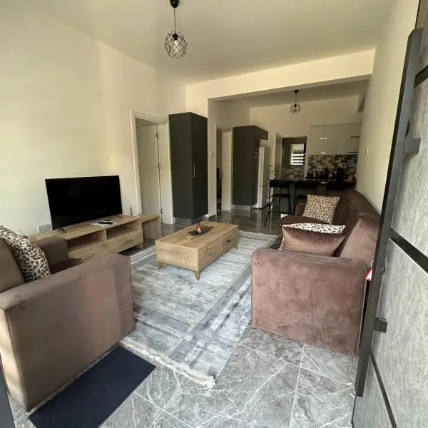 Ozbilge Apartments、キレニアのホテル