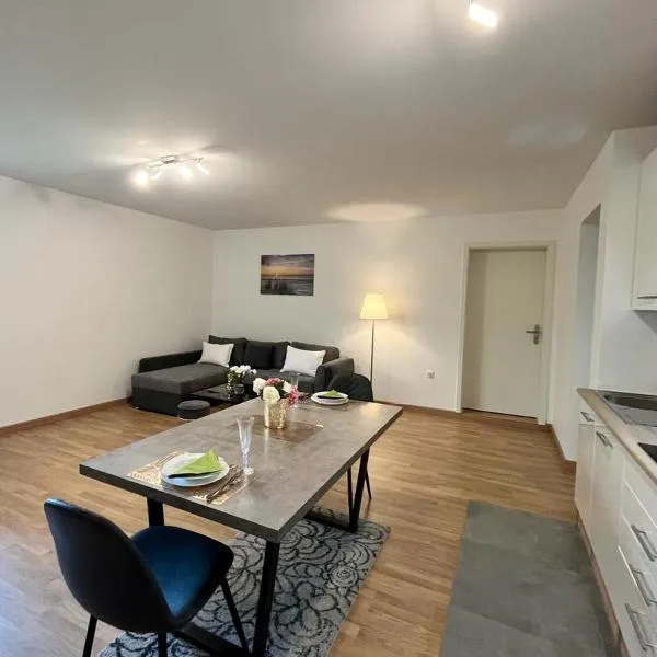 Confortable appart. en résidence (rez-de-chaussé)、デュドランジュのホテル