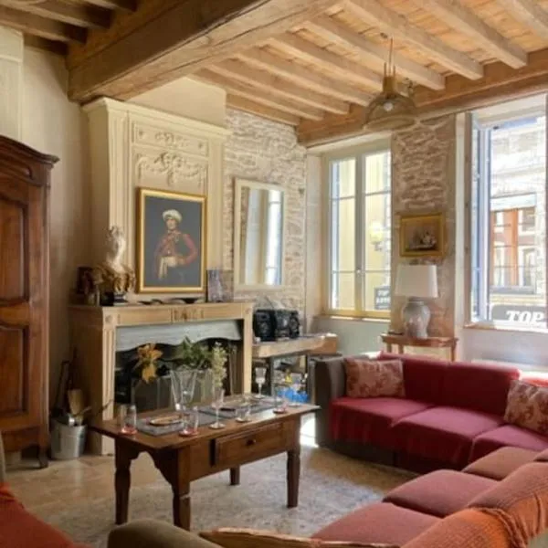 La maison de Lea, chambres d'hôtes de 14 couchages, hotel v destinaci Tournus