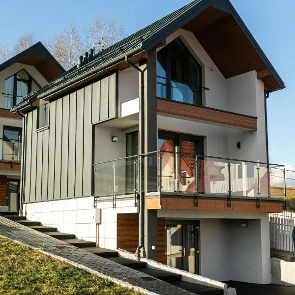 Czarna Perła Czorsztyn z Sauną i Jacuzzi blisko jeziora i ścieżki rowerowej Velo, khách sạn ở Czorsztyn