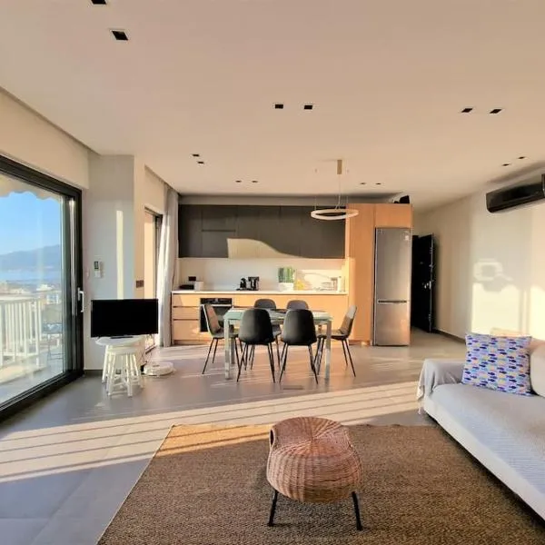 ALTA MARE city & sea VIEW- Cent Lux Apt (2BD, 2WC), отель в Закинтосе