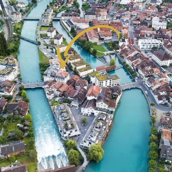 Aparthotel Krone - Self Check-In，位于因特拉肯的酒店