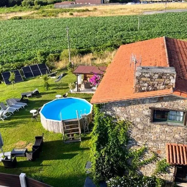 Camiño da Vieira, hotell sihtkohas Padrón