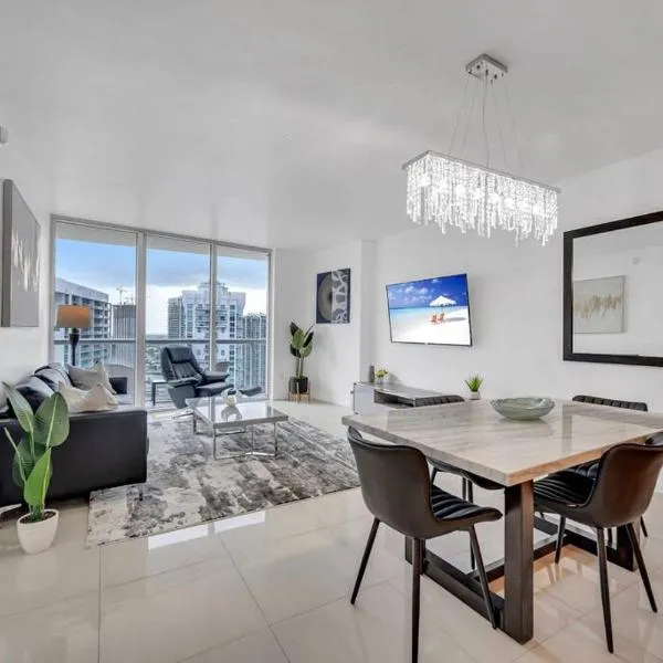 38th floor W residence with amenities, hotel en Miami